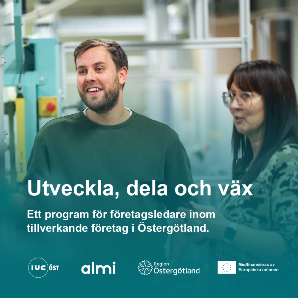 Man & kvinna i industrimiljö