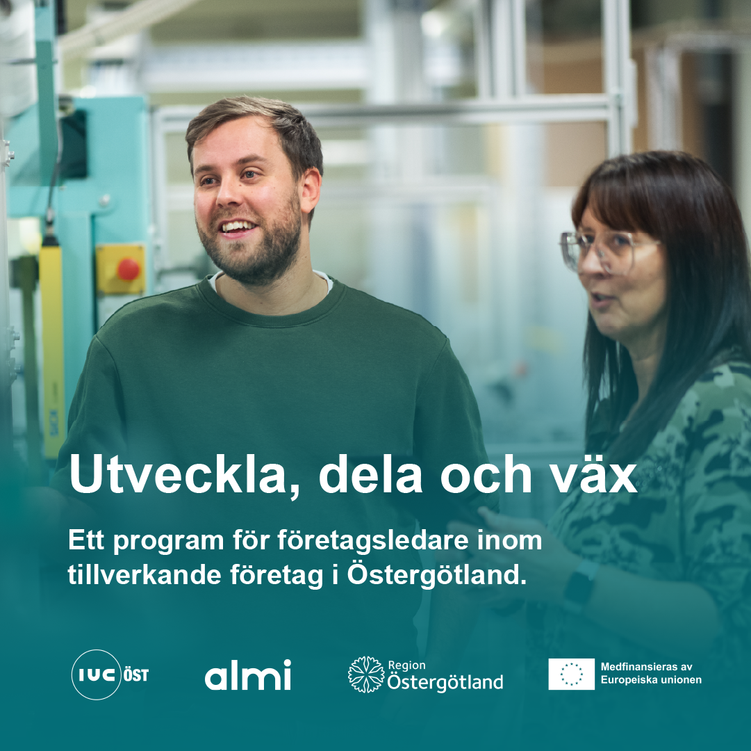 Man & kvinna i industrimiljö